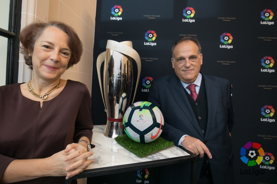 La Liga ouvre un bureau à Bruxelles