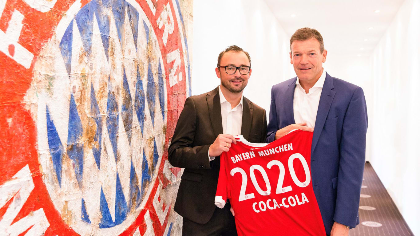 Coca-Cola et le Bayern Munich parés pour les noces d’or