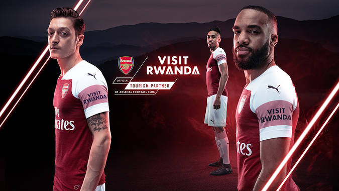 Arsenal, agent touristique du Rwanda