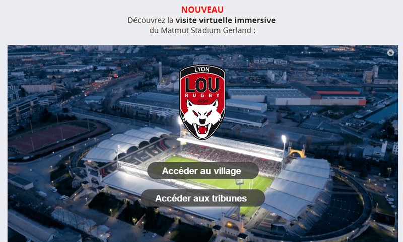 Le Matmut Stadium, 1er stade virtualisé en HD en France