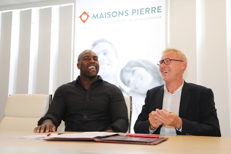 Teddy Riner, un ambassadeur de poids pour Maisons Pierre