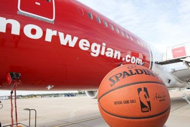 Norwegian fait sa promo autour du NBA London Game 2019