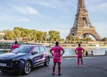 Aiways électrise le Stade Français