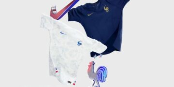 La tunique des Bleus pour la Coupe du monde