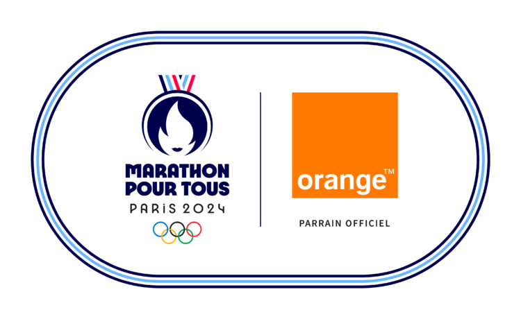 Orange, seule marque associée au Marathon pour tous Paris 2024