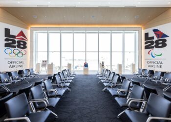 Delta Airlines fait sien le logo de LA 2028