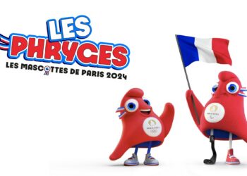 Les mascottes coiffent Paris 2024
