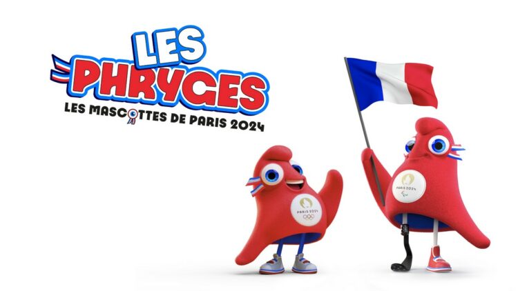 Les mascottes coiffent Paris 2024