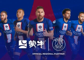Mengniu devient un partenaire régional du PSG