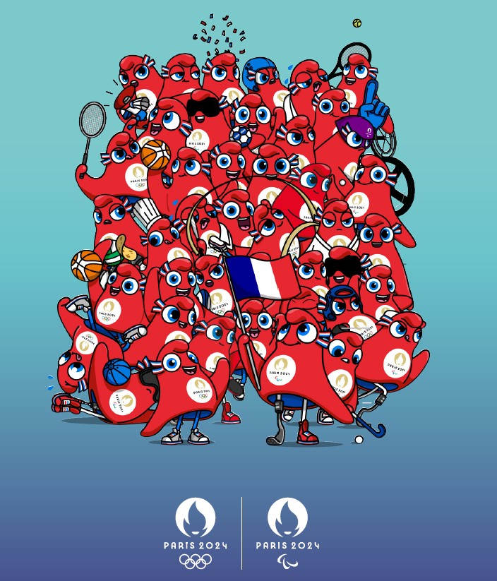 JO 2024 de Paris : L'organisation dévoile les mascottes, les