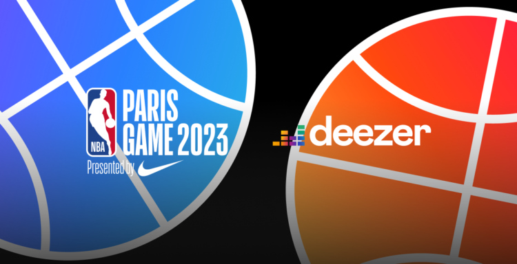 Deezer s’invite sur le NBA Paris Game 2023