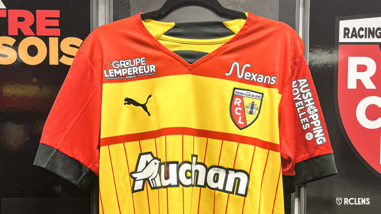 Un nouveau sponsor sur les maillots du RC Lens