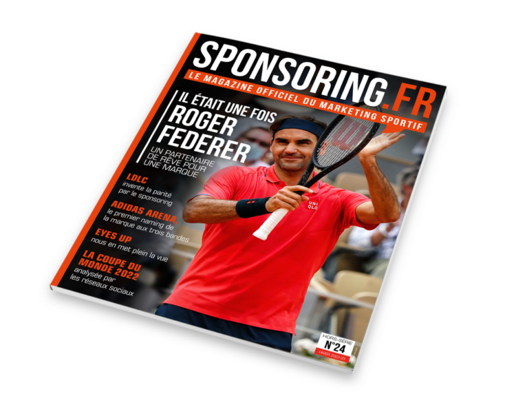 Sponsoring.fr Magazine hors-série N°24 : Roger Federer à la une