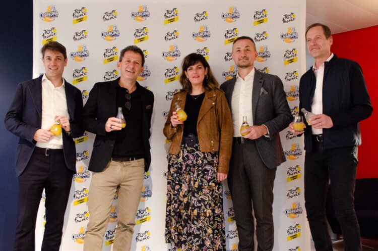 Orangina sur les routes du Tour