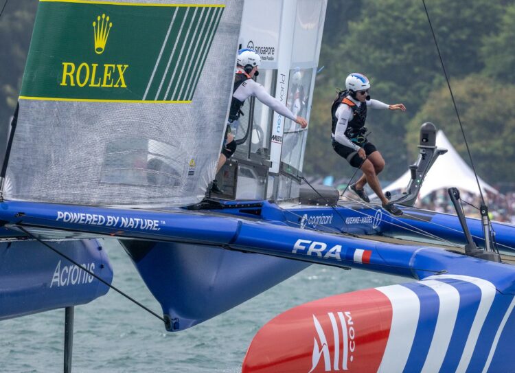 Le SailGP reste à l’heure Rolex