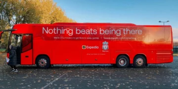 Expedia prolonge avec Liverpool