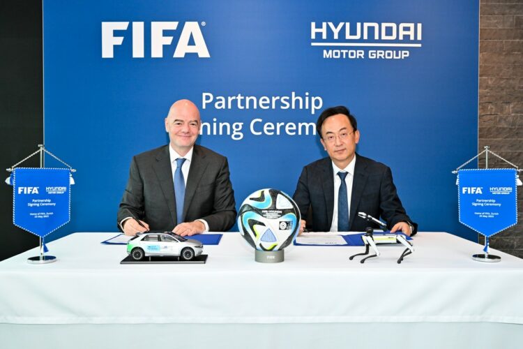 Hyundai et Kia prolongent avec la FIFA