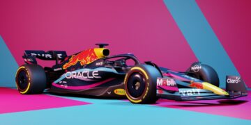 Une livrée spéciale Miami pour Red Bull