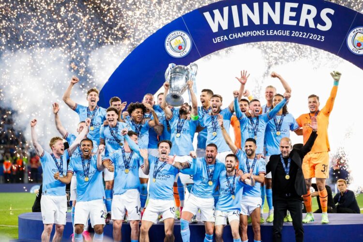 Manchester City devient la première marque de football