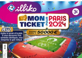 La FDJ lance un ticket à gratter pour gagner des places pour Paris 2024