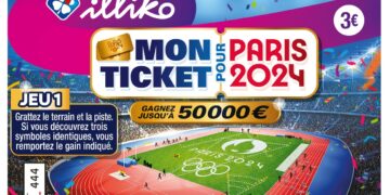 La FDJ lance un ticket à gratter pour gagner des places pour Paris 2024