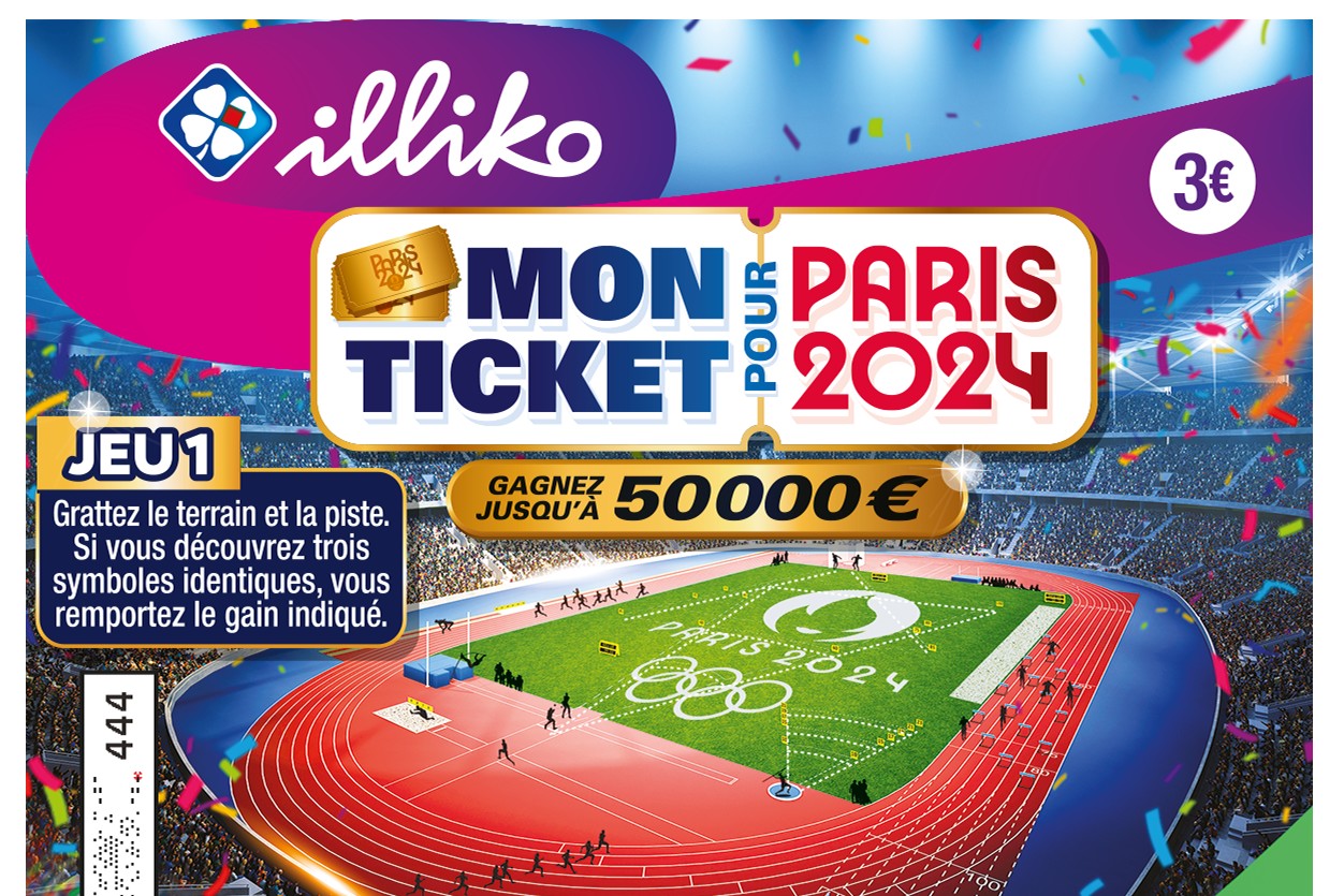 La FDJ lance un ticket à gratter pour gagner des places pour Paris 2024 