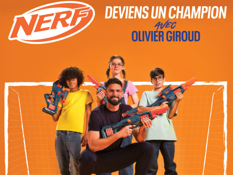 Olivier Giroud nouvel ambassadeur de NERF
