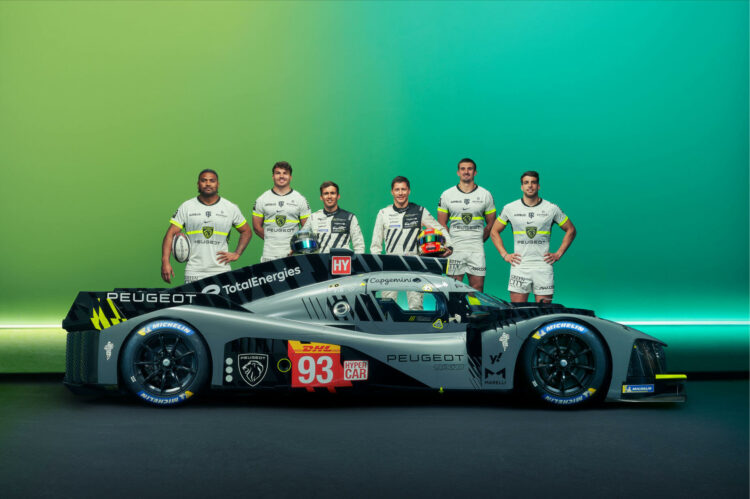 Quand le Stade Toulousain rend hommage à Peugeot Sport avant Le Mans