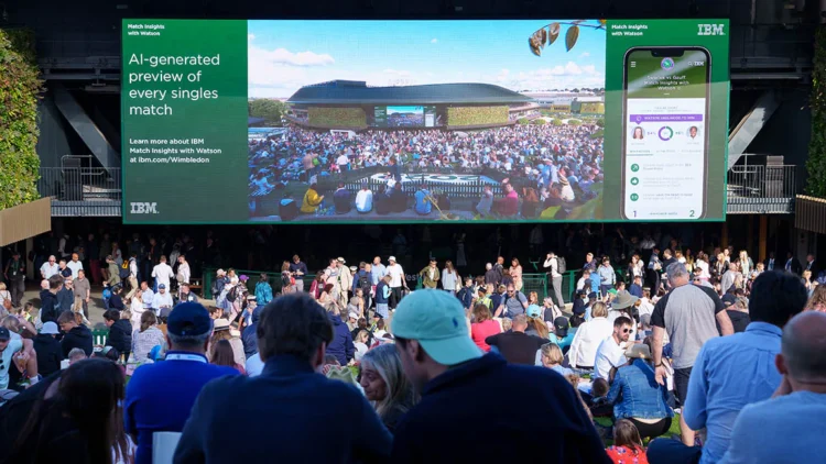 IBM introduit l&rsquo;IA à Wimbledon  