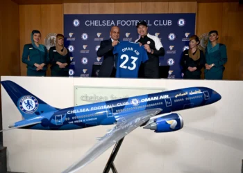 Oman Air nouvelle compagnie aérienne de Chelsea