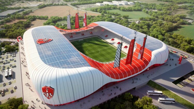 Arkéa donne un coup d’accélérateur au futur stade de Brest