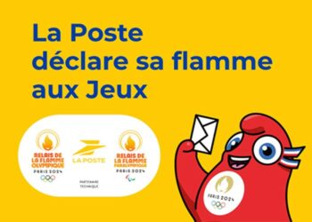 La Poste partenaire du relais de la Flamme Olympique
