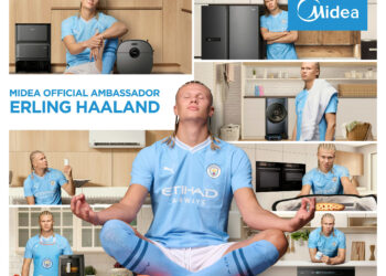 Erling Haaland devient l’ambassadeur de Midea