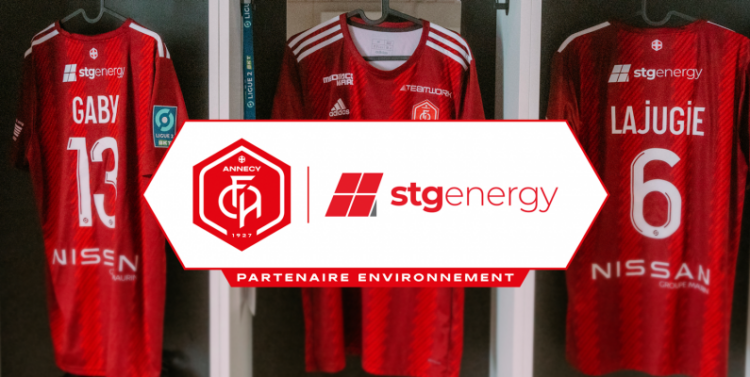 STG Energy, Partenaire Environnement du FC Annecy