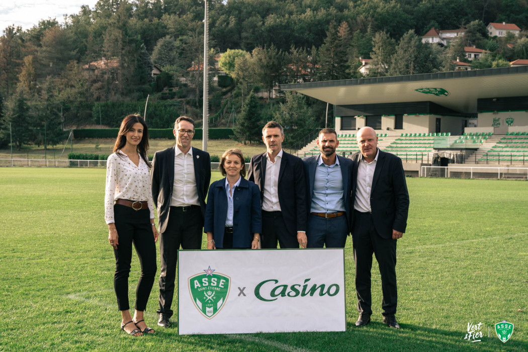 Casino accompagne toujours l'ASSE 