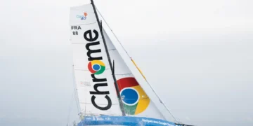 Google Chrome navigue sur la Transat Jacques Vabre avec un duo inédit de skippers