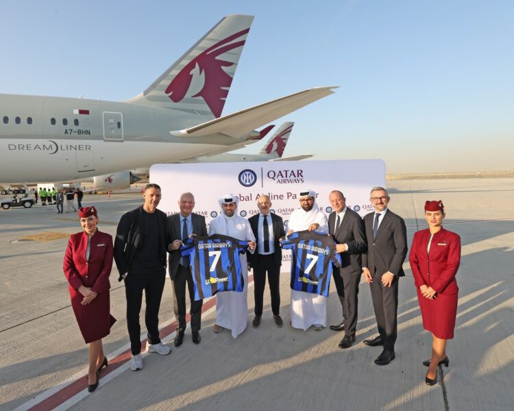 Qatar Airways devient partenaire mondial de l’Inter Milan