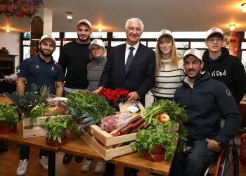 Le Marché de Rungis alimente son team d’athlètes