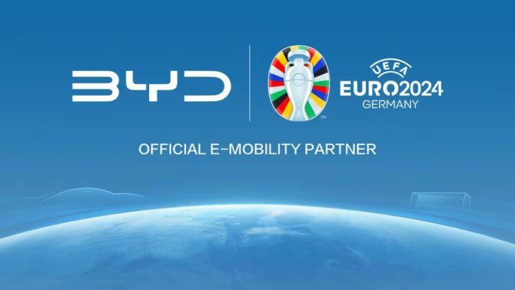 Avec l&rsquo;Euro 2024, BYD attaque le marché européen