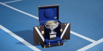 Louis Vuitton emballe les trophées de l&rsquo;Open d&rsquo;Australie