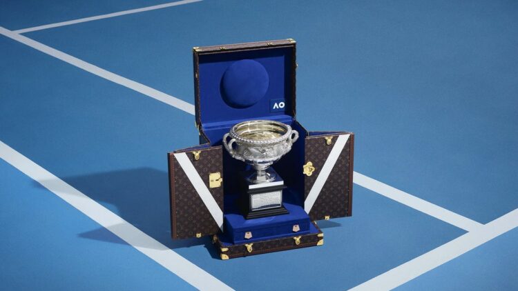 Louis Vuitton emballe les trophées de l’Open d’Australie