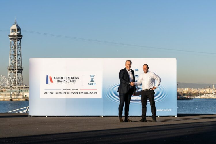 Saur chargé du traitement de l’eau de l’Orient Express Racing Team