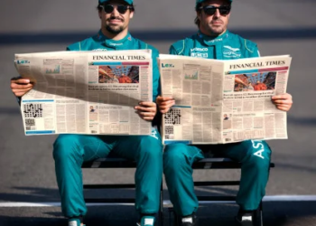 Aston Martin Aramco s’abonne au Financial Times