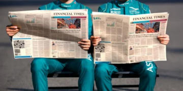 Aston Martin Aramco s’abonne au Financial Times