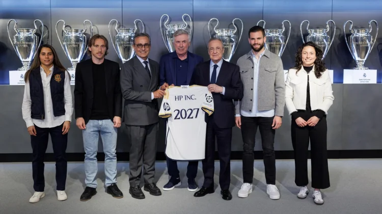 HP s&rsquo;offre une première avec le Real Madrid