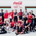 Coca-Cola présente son team