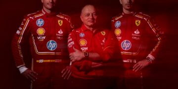 A Miami, les deux monoplaces Ferrari seront… bleues