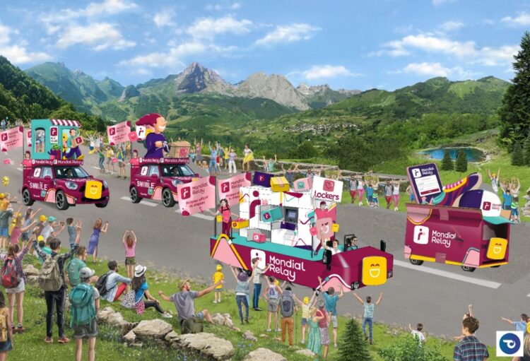 Mondial Relay prêt à livrer pour le Tour de France