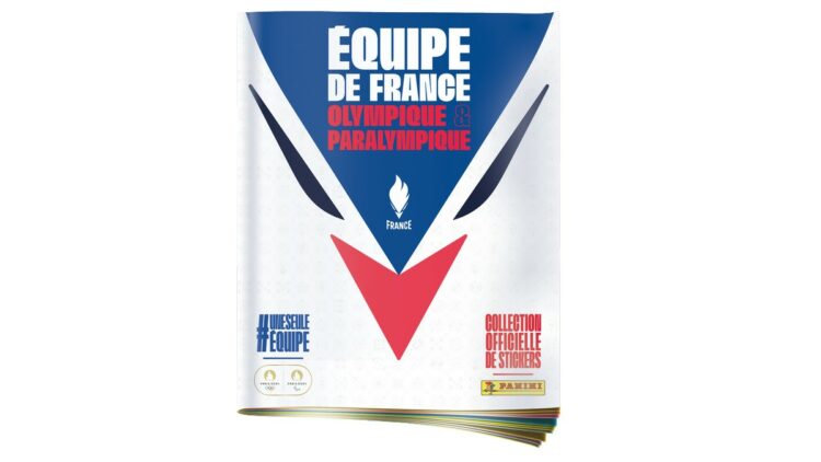 Un album Panini spécial équipe de France olympique et paralympique