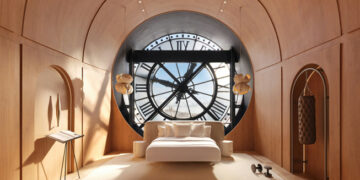 Airbnb revisite une nuit au musée pour Paris 2024